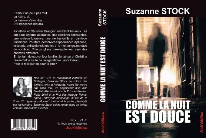 COMME LA NUIT EST DOUCE  de Suzanne Stock